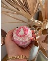 boule de bain- pink christmas