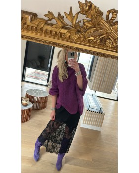 Pull violette