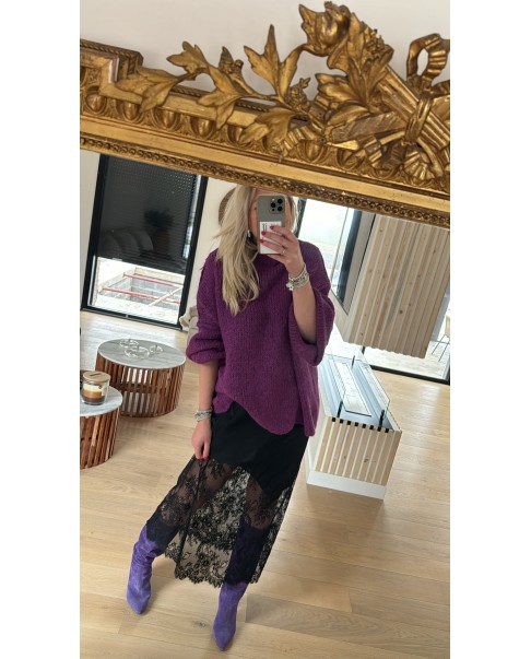 Pull violette